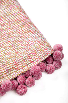 THROWS Bedrock Pink Sand Sofa Throw