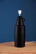 TABLE LAMPS Beed Ceramic Table Lamp (Matt Black)