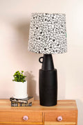 TABLE LAMPS Beed Ceramic Table Lamp (Matt Black)
