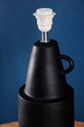 TABLE LAMPS Beed Ceramic Table Lamp (Matt Black)