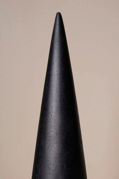 FIGURINES Black Of Spades Wood Sculpture