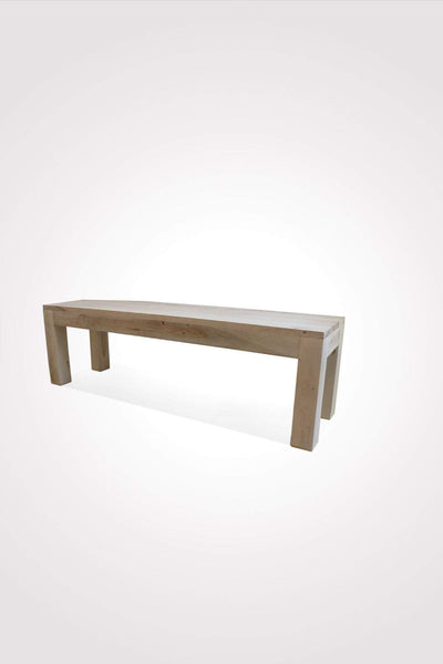 BENCHES Block Bench (White-Wash)