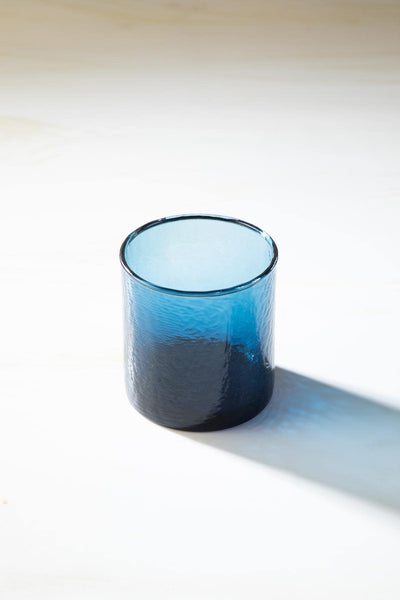 DRINKING GLASSES Blue Lagoon Cocktail Glass (Set of 4)
