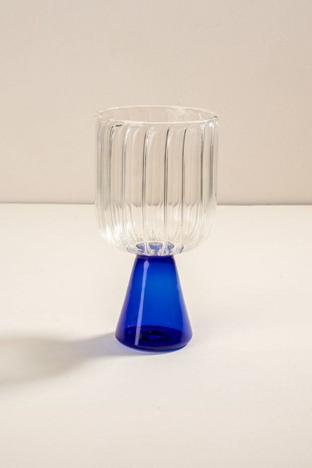 DRINKING GLASSES Blue Mountain Wine Glass (Set of 2)