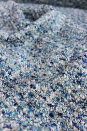 SOLID & TEXTURED UPHOLSTERY FABRICS Blue Water Tweed Upholstery Fabric