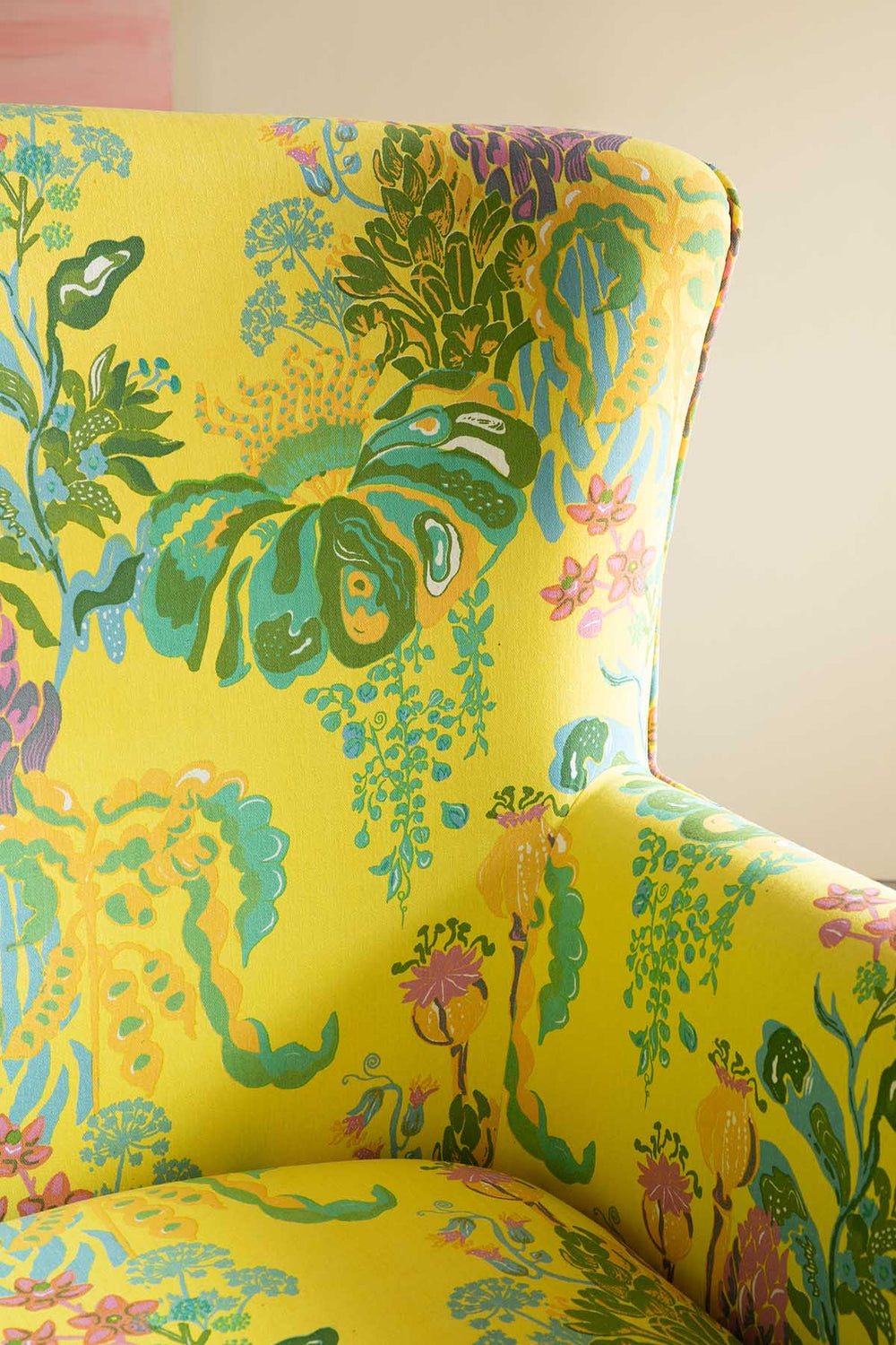 Kachnar Yellow Fields Fabric