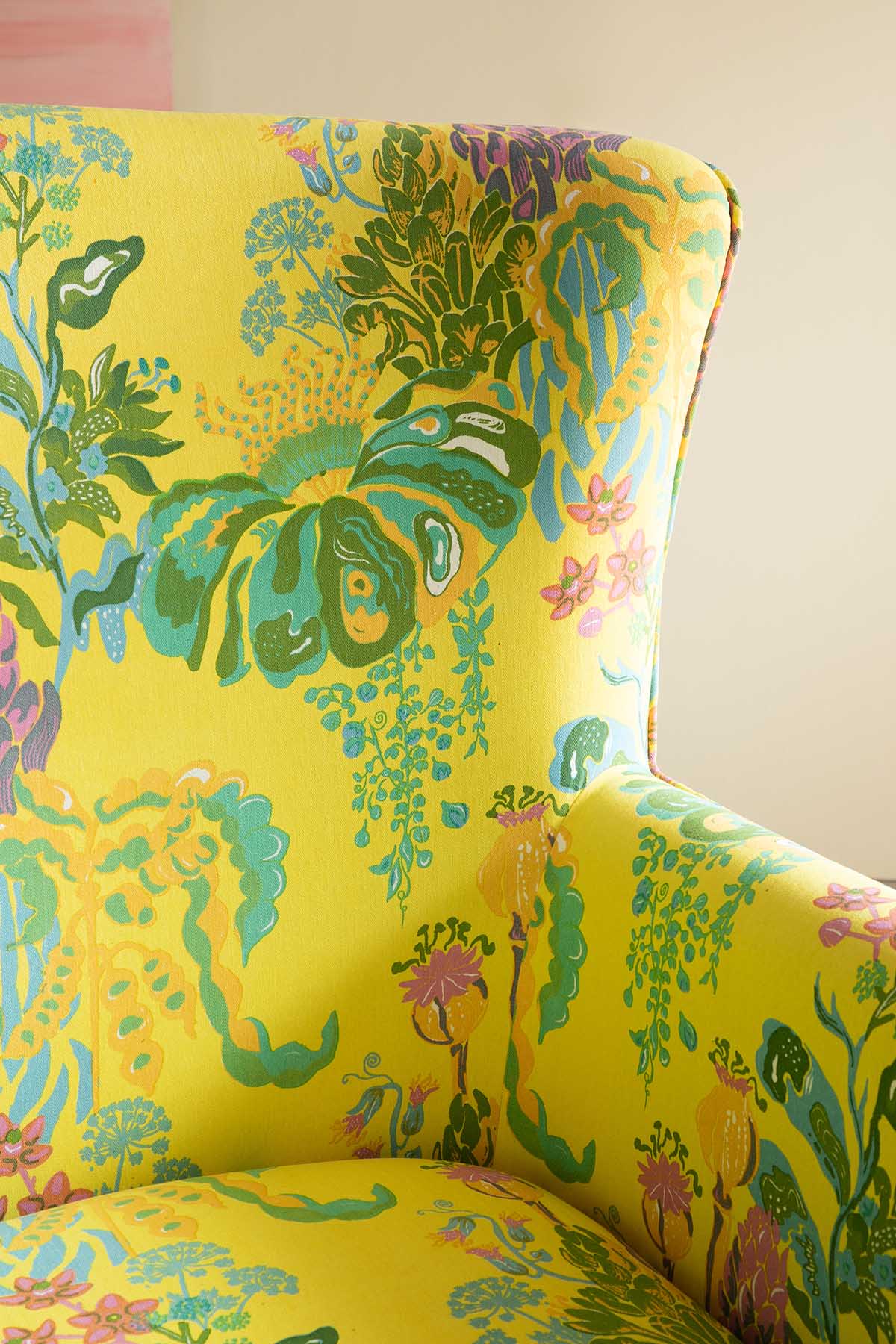 Kachnar Yellow Fields Fabric