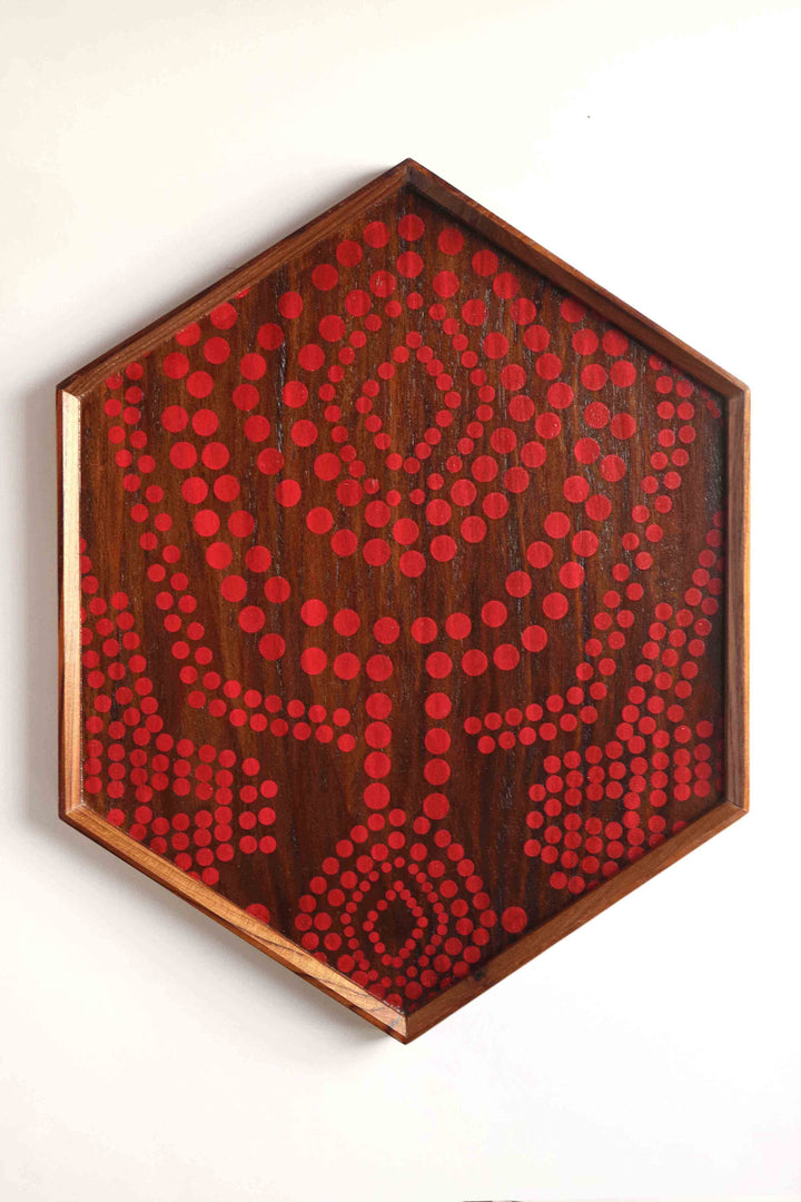 TRAYS Bold Sej Wood Serving Tray