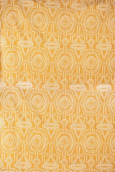 PRINT & PATTERN HEAVY FABRICS Bold Sej Printed Heavy Fabric And Curtains (Sunflower Yellow)