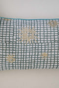PRINT & PATTERN CUSHIONS Brahmakamal Lunar Gold Cushion Cover (36B X 91L Cm)