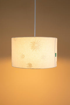 PENDANT LAMPS Brahmakamal Extra Large Drum Pendant (Gold)
