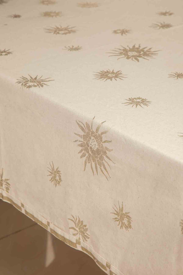 TABLE COVERS Brahmakamal Gold Table Cover