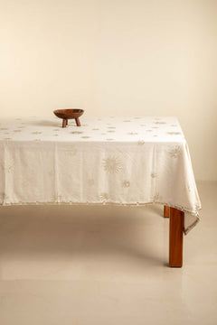 Brahmakamal Gold Table Cover