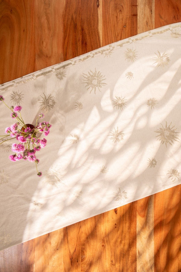 TABLE COVERS Brahmakamal Gold Table Cover