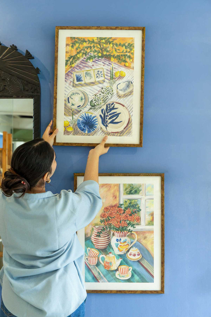 WALL ACCENTS Brunch In Wonderland Wall Art (Multi-Colored)