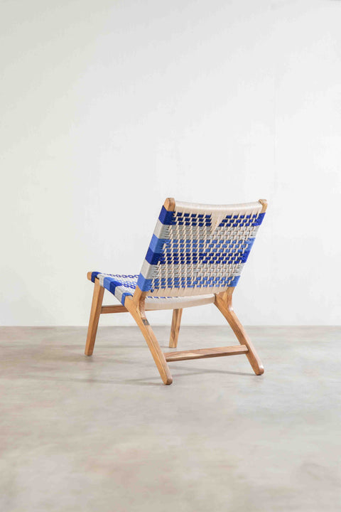 ARMCHAIRS & ACCENTS Bunai Easy Acacia Wood And Rope Armchair