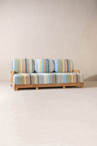 Cabana Linear Sofa in Neu Happy Striper Fabric