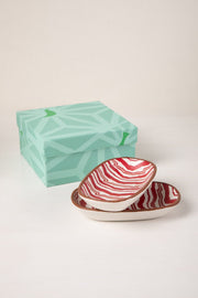 DINING ACCESSORIES Caivu  Ceramic Rectangle Palette (Set Of 2)