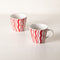 Caivu Deep Red Espresso Mug (Set Of 2)