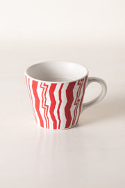 MUGS & CUPS Caivu Deep Red Espresso Mug (Set Of 2)