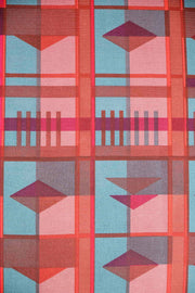 PRINT & PATTERN HEAVY FABRICS Cambaya Printed Heavy Fabric And Curtains (Aquamarine)