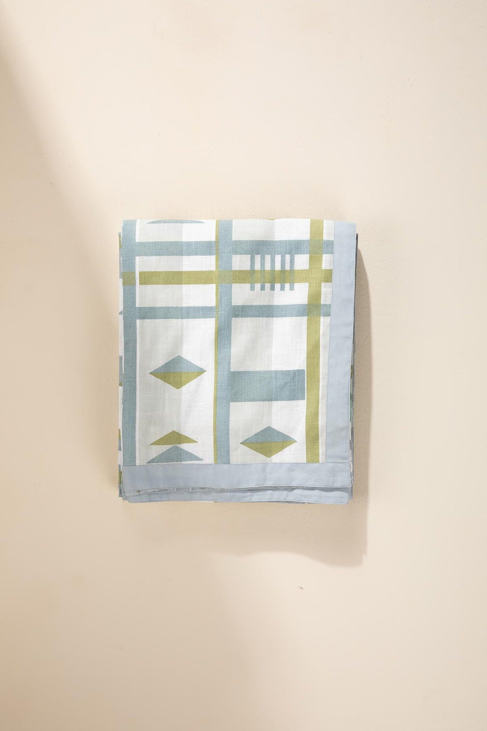 PRINT & PATTERN BEDCOVERS Cambaya Cotton Light Slub Bedcover (Misty Grey)
