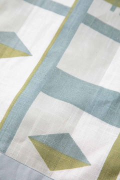 PRINT & PATTERN BEDCOVERS Cambaya Cotton Light Slub Bedcover (Misty Grey)