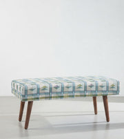 PRINT & PATTERN UPHOLSTERY FABRICS Cambaya Misty Blue Printed Upholstery Fabric