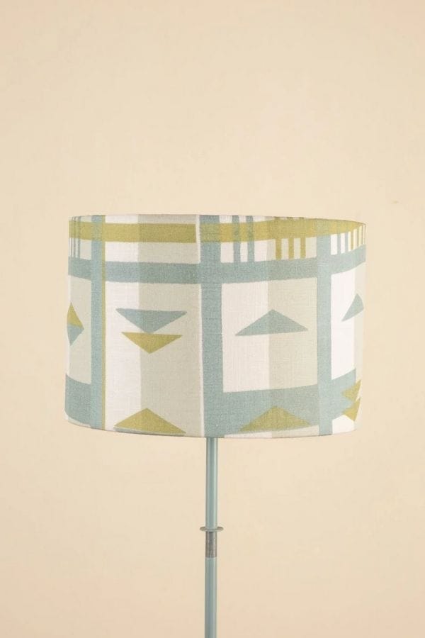 LAMPSHADES Cambaya Medium Drum Lampshade (Misty Grey)