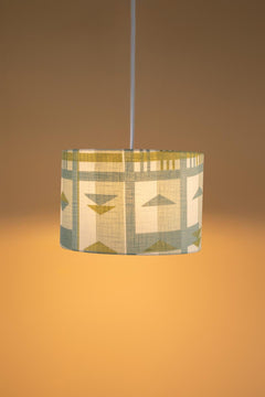 PENDANT LAMPS Cambaya Medium Drum Pendant (Misty Grey)