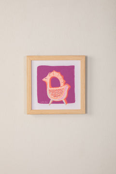 Capricorn Resolute Achiever Wall Art (Burgundy)