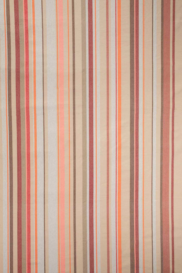 PRINT & PATTERN UPHOLSTERY FABRICS Casual Horizon Striper Patterned Upholstery Fabric