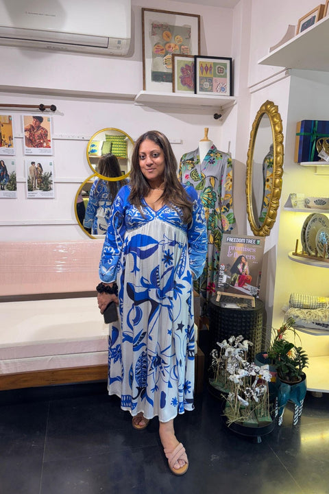 DRESSES Celestial Maxi Dress (Still Blue)