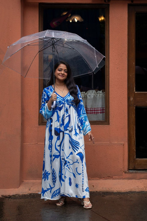 DRESSES Celestial Maxi Dress (Still Blue)