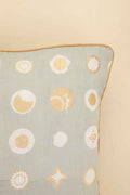 PRINT & PATTERN CUSHIONS Celestial Sky Lunar Gold Cushion Cover (46 Cm X 46 Cm)