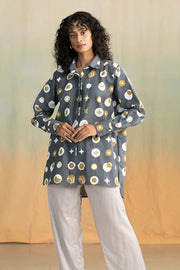 TOPS Celestial Sky Easy Shirt (Starry Charcoal)