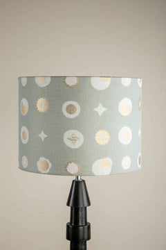 Celestial Sky Large Drum Lampshade (Lunar Gold)