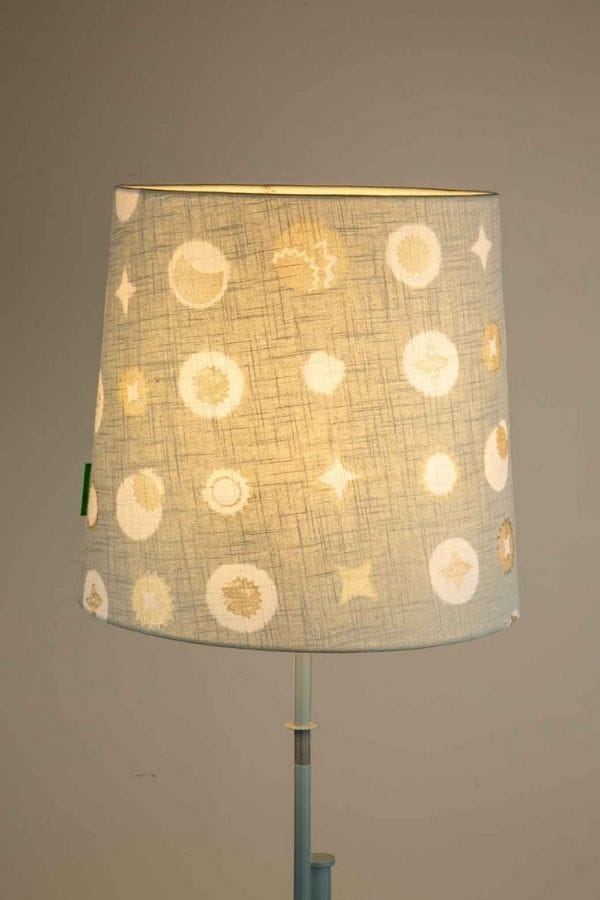 Celestial Sky Medium Taper Lampshade (Lunar Gold)