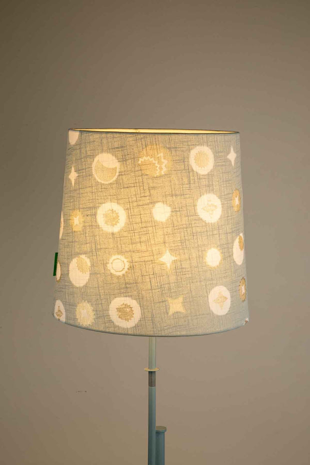 LAMPSHADES Celestial Sky Medium Taper Lampshade (Lunar Gold)