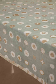 TABLE COVERS Celestial Sky Lunar Gold Table Cover