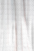 CURTAINS Circle Grid  Stone Sheer Curtain