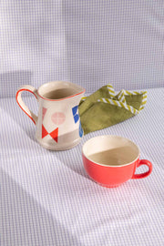 JUGS & CARAFES Circle Of Joyee Ceramic Milk Jug