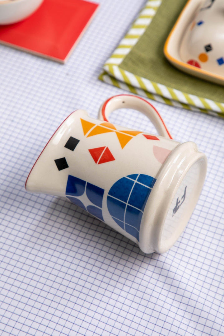 JUGS & CARAFES Circle Of Joyee Ceramic Milk Jug