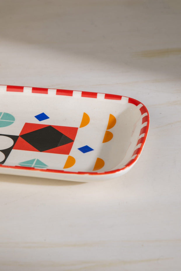 SERVING PLATTERS Circle Of Joyee Ceramic Nut Tray
