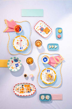 SERVING PLATTERS Circle Of Joyee Ceramic Nut Tray