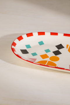 SERVING PLATTERS Circle Of Joyee Ceramic Oval Platter