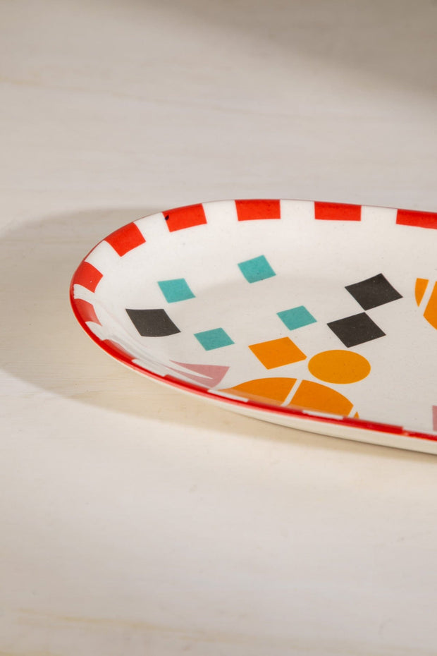 SERVING PLATTERS Circle Of Joyee Ceramic Oval Platter