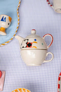 TEA TIME Circle Of Joyee Ceramic Tea Pot