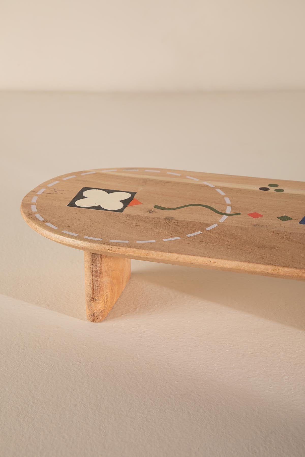 SERVING BOARDS Circle Of Joyee Long Wooden Cheese Board