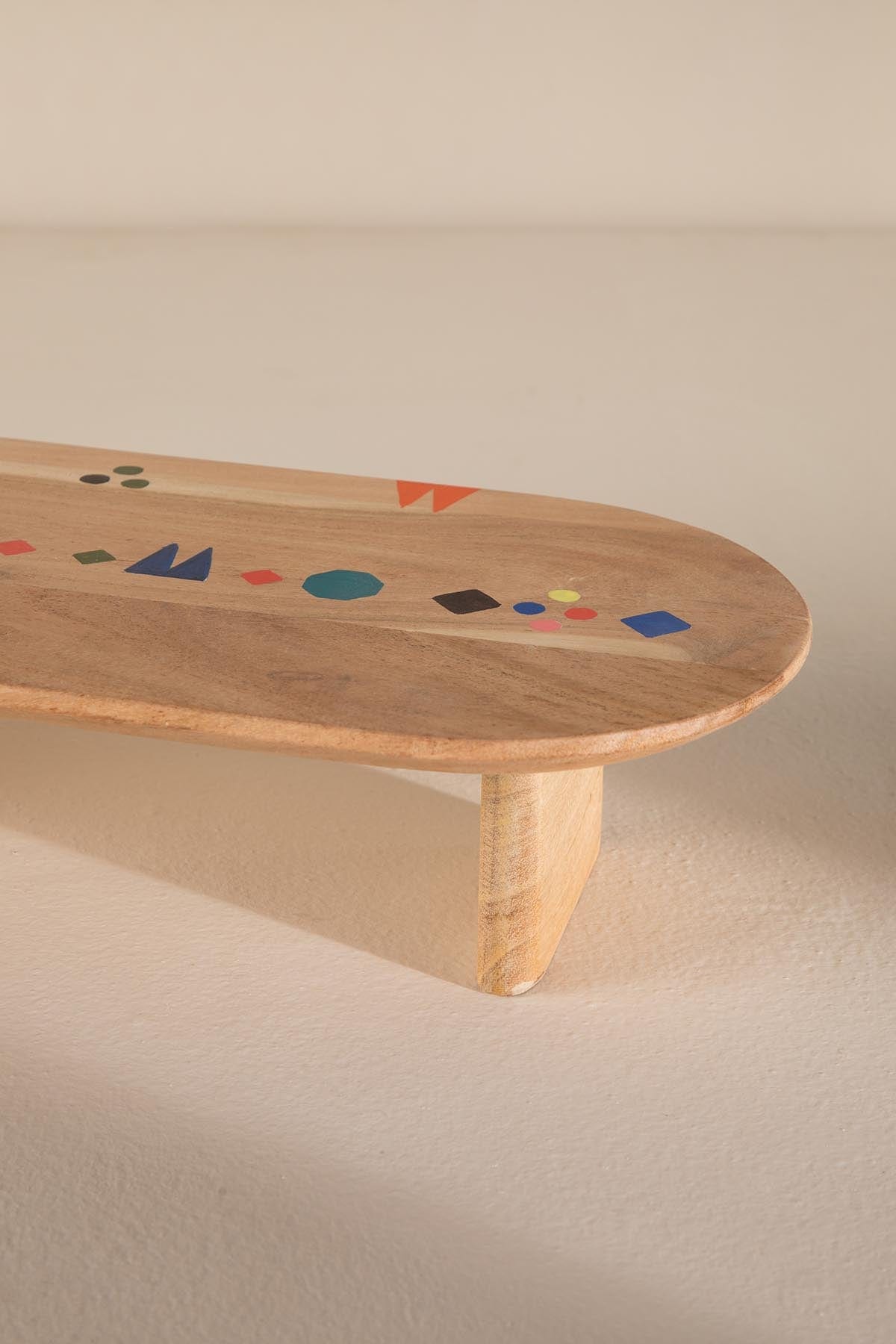 SERVING BOARDS Circle Of Joyee Long Wooden Cheese Board
